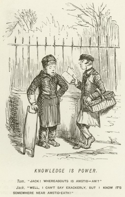 El conocimiento es poder de John Leech