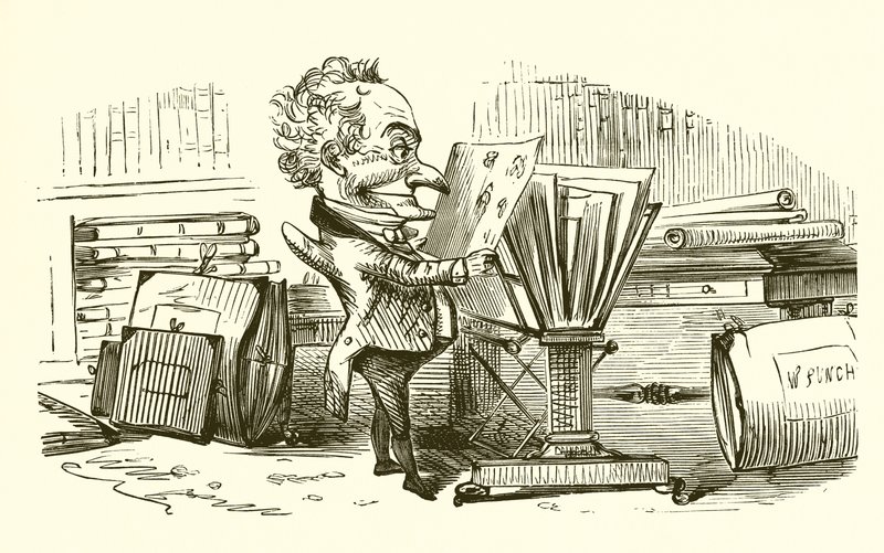 Señor Punch de John Leech