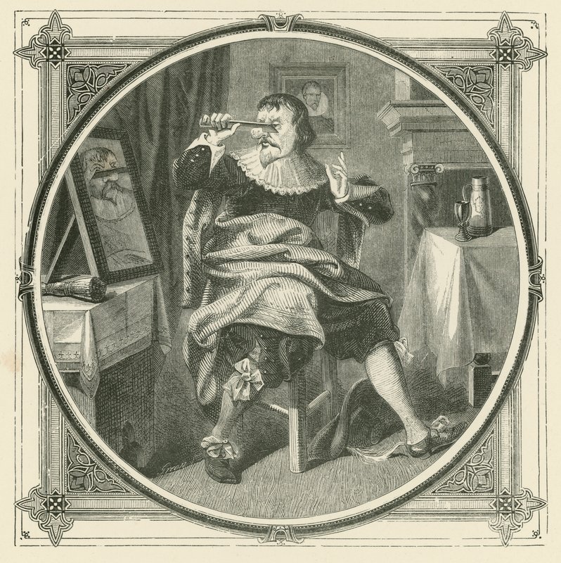 Quien se corta la nariz, se desfigura la cara (grabado) de John Leighton
