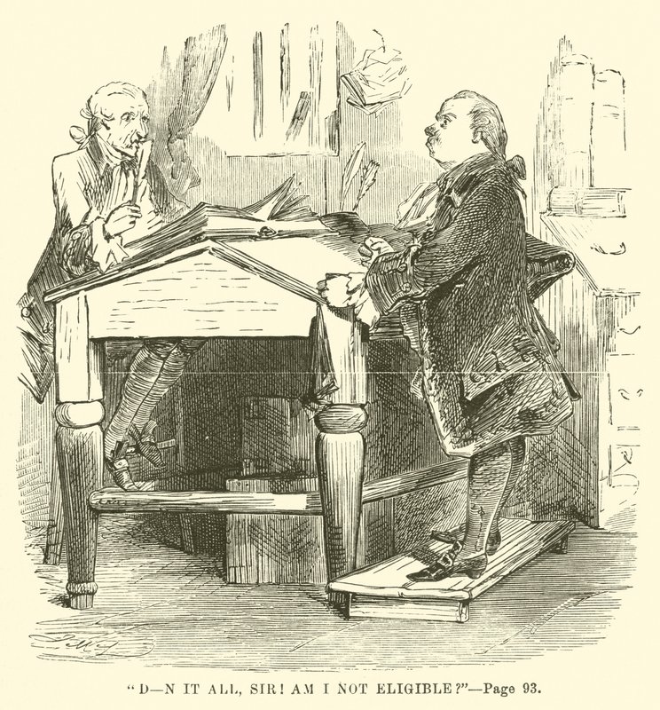 Ilustración de Historia de dos ciudades de Charles Dickens de John McLenan