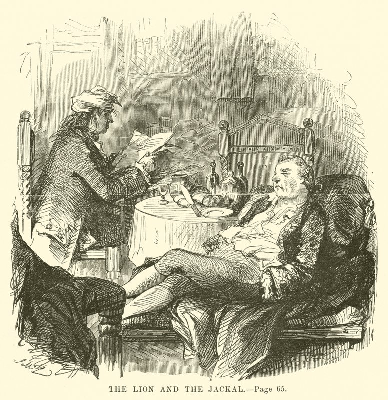 Ilustración de Historia de dos ciudades de Charles Dickens de John McLenan
