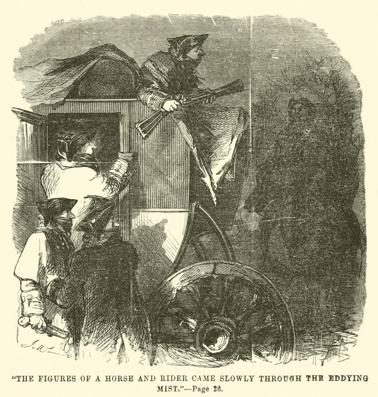 Ilustración de Historia de dos ciudades de Charles Dickens de John McLenan