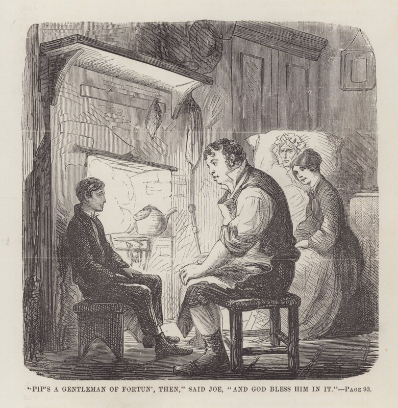 Ilustración de Grandes Esperanzas de John McLenan
