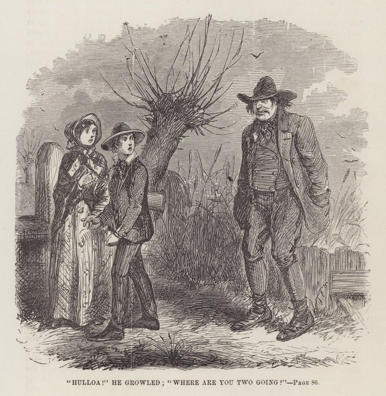 Ilustración de Grandes Esperanzas de John McLenan