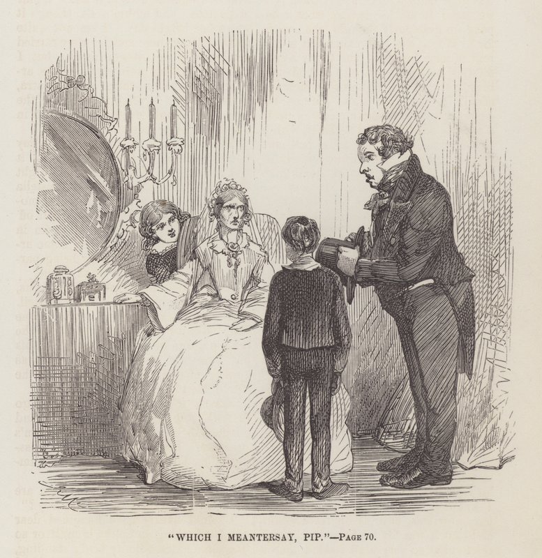 Ilustración de Grandes Esperanzas de John McLenan