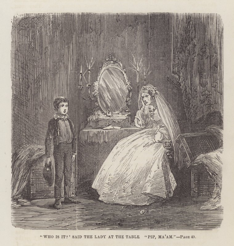Ilustración de Grandes Esperanzas de John McLenan