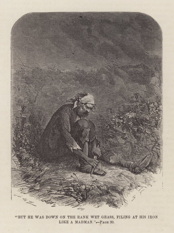 Ilustración de Grandes Esperanzas de John McLenan
