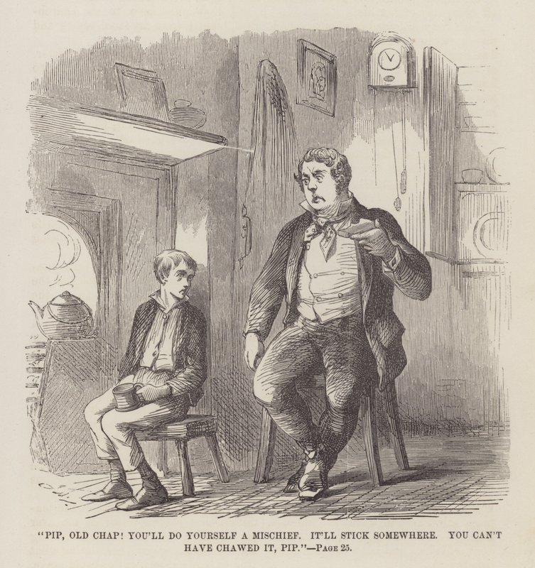 Ilustración de Grandes Esperanzas de John McLenan