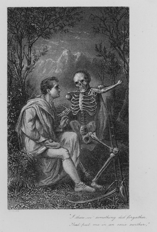 Robert Burns: Muerte y Dr. Hornbook de John Moyr (attr.to) Smith