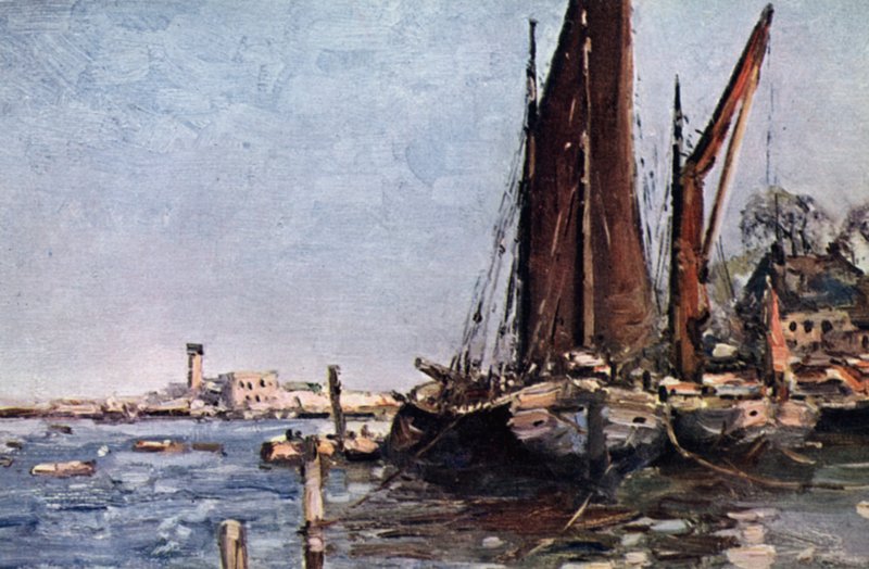 Greenhithe (litografía en color) de John Muirhead