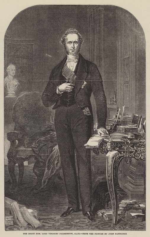El Muy Honorable Lord Vizconde Palmerston, GCB de John Partridge