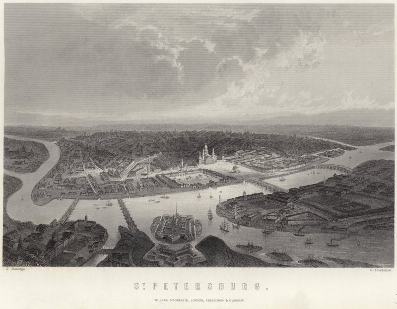 San Petersburgo en Rusia de John Ramage