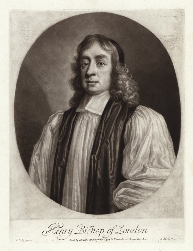 Retrato de Henry Compton, Obispo de Londres de John Riley
