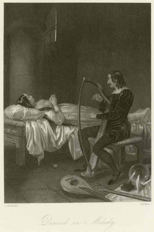 Discordia en la melodía de John Rogers Herbert