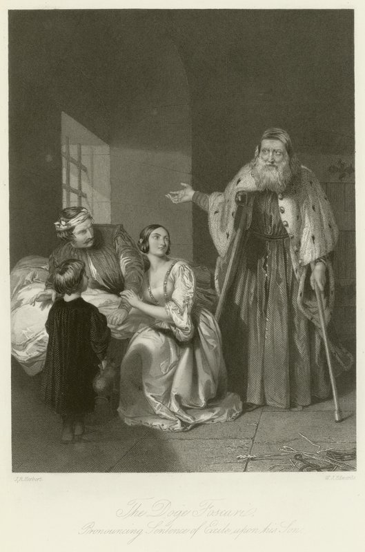 Los Dos Foscari de John Rogers Herbert