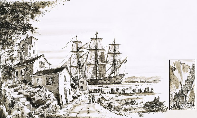 Los habitantes de Languedoc nunca habían visto grandes barcos de John S. Smith
