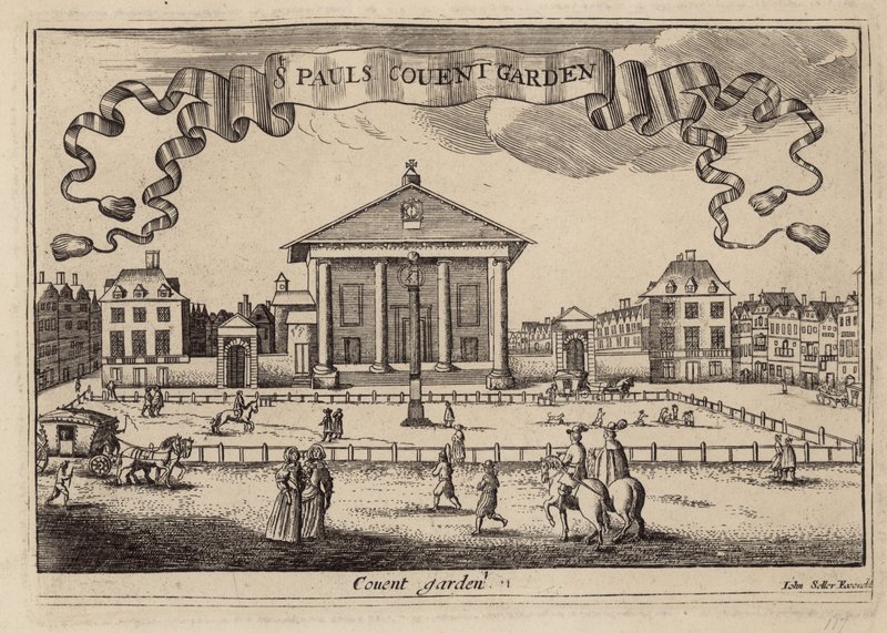 Covent Garden de San Pablo de John Seller