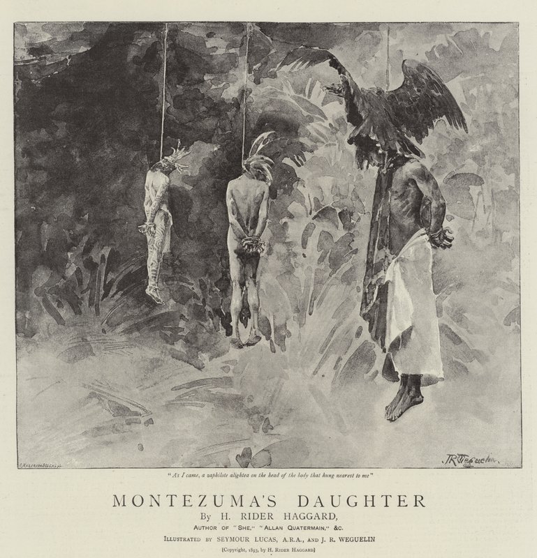 La hija de Moctezuma de John Seymour Lucas