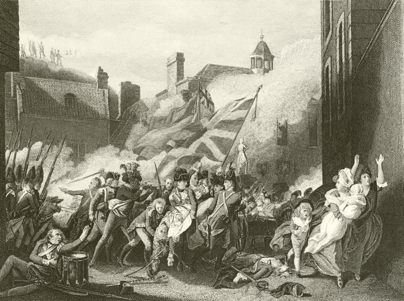 La muerte del Mayor Pierson de John Singleton Copley