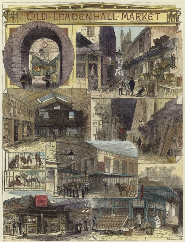 Viejo Mercado de Leadenhall de John Sulman
