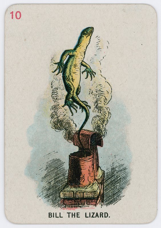 Bill el Lagarto de John Tenniel