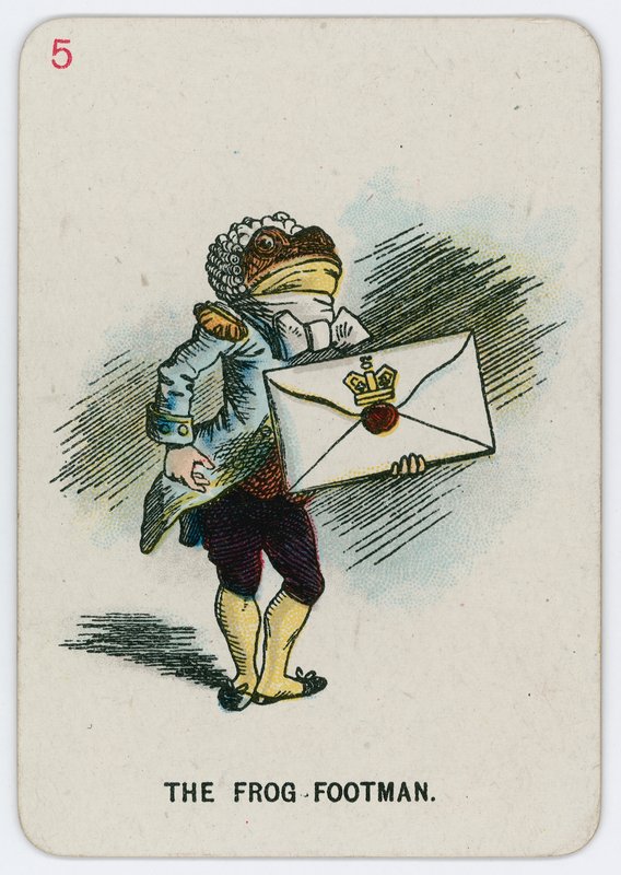 El Lacayo Rana de John Tenniel
