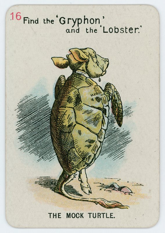 La Falsa Tortuga de John Tenniel