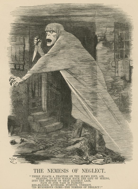 La Némesis del abandono de John Tenniel