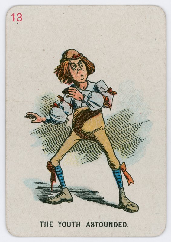 El joven asombrado de John Tenniel
