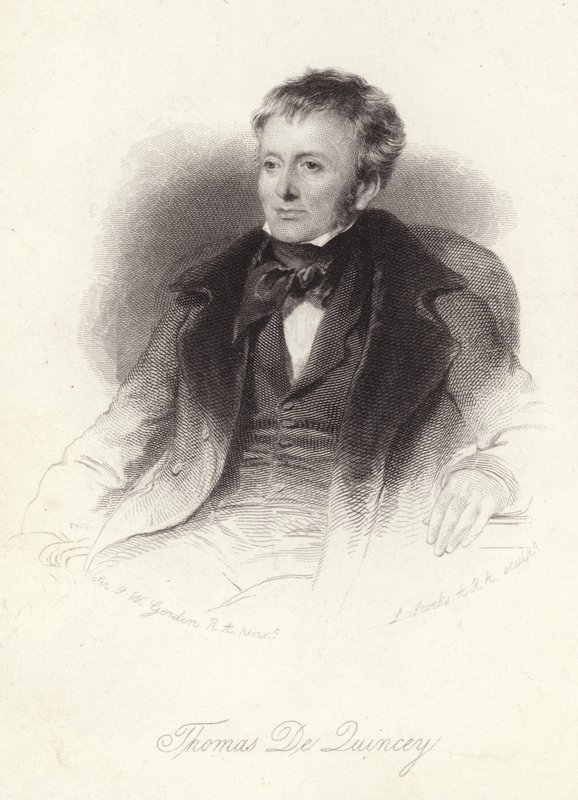 Thomas de Quincey, autor inglés de John Watson Gordon