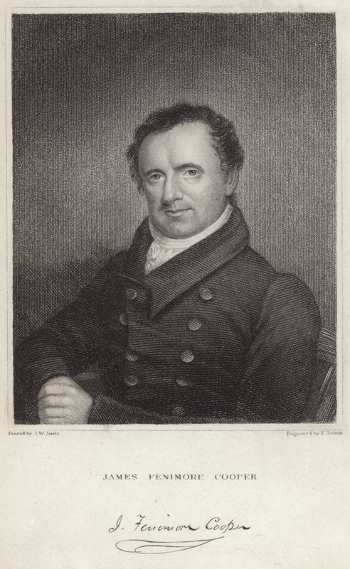 Retrato de James Fenimore Cooper de John Wesley Jarvis