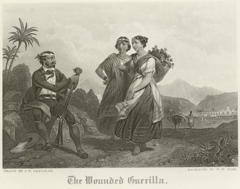 El guerrillero herido de John William Casilear