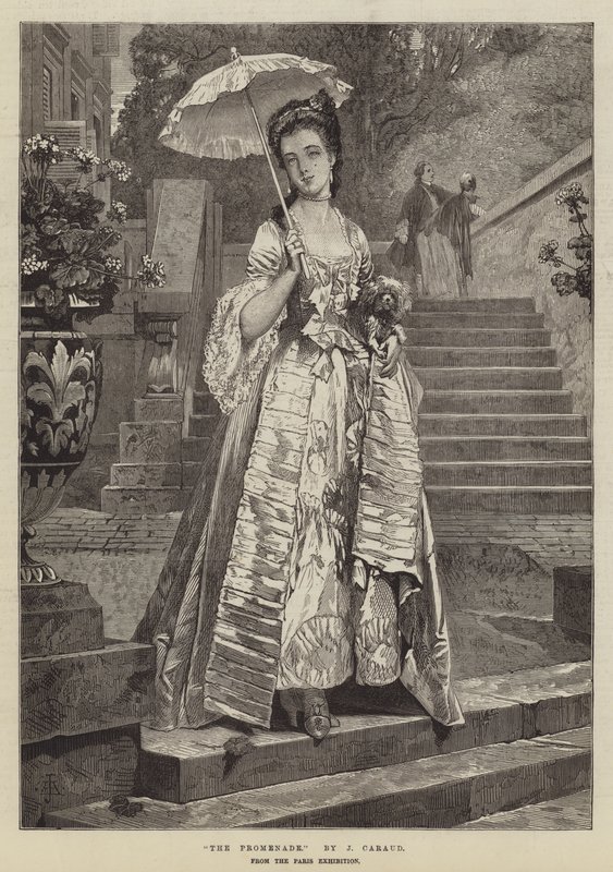 El Paseo, de la Exposición de París de Joseph Caraud