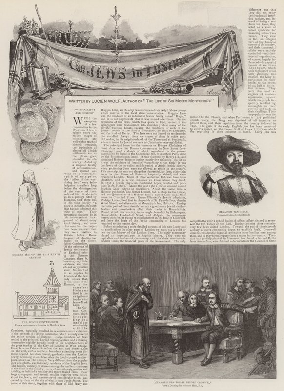 Los Judíos en Londres de Joseph Finnemore