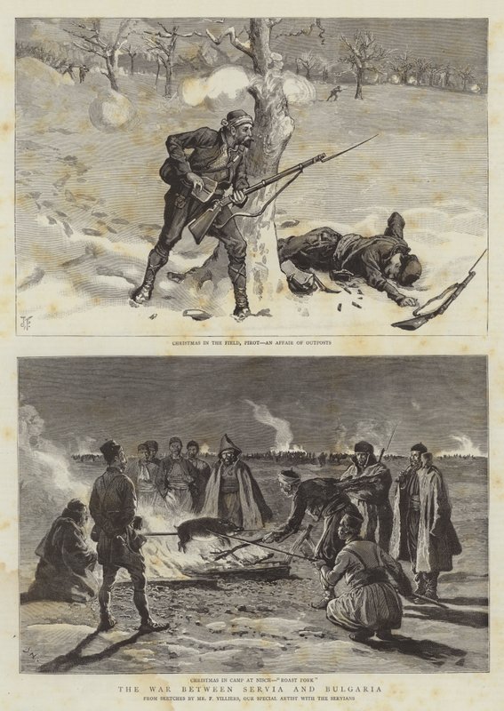 La guerra entre Serbia y Bulgaria de Joseph Finnemore