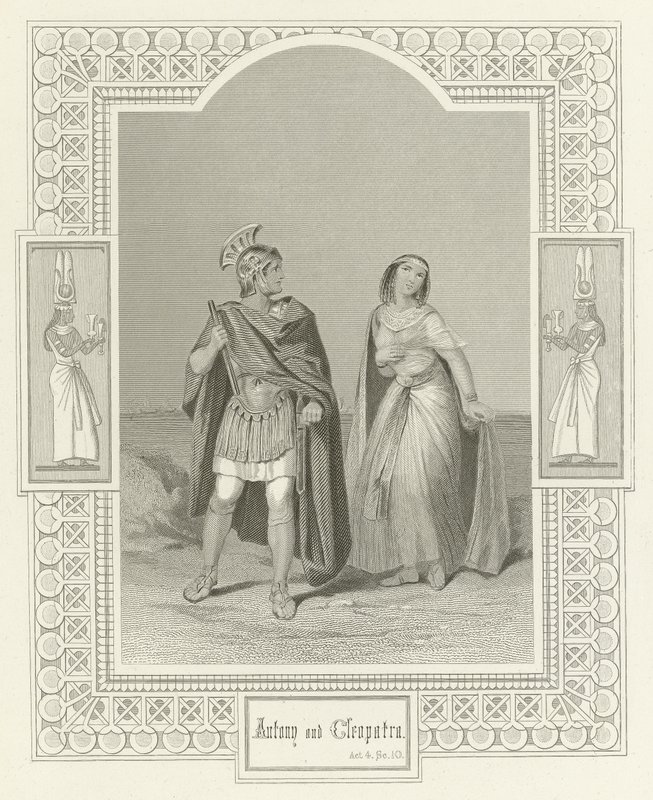 Antonio y Cleopatra, Acto IV, Escena X de Joseph Kenny Meadows