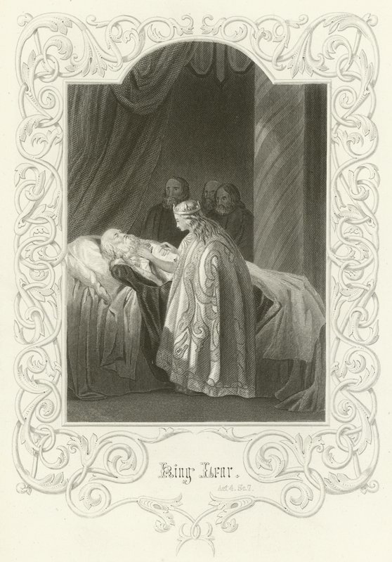 El rey Lear, Acto IV, Escena VII de Joseph Kenny Meadows