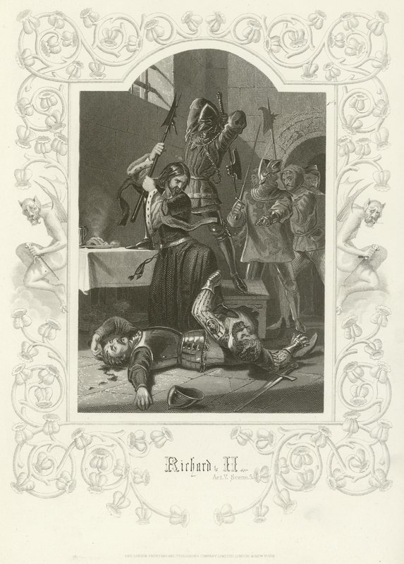 Ricardo II, Acto V, Escena V de Joseph Kenny Meadows