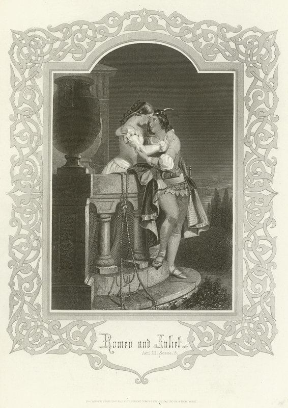 Romeo y Julieta, Acto III, Escena V de Joseph Kenny Meadows