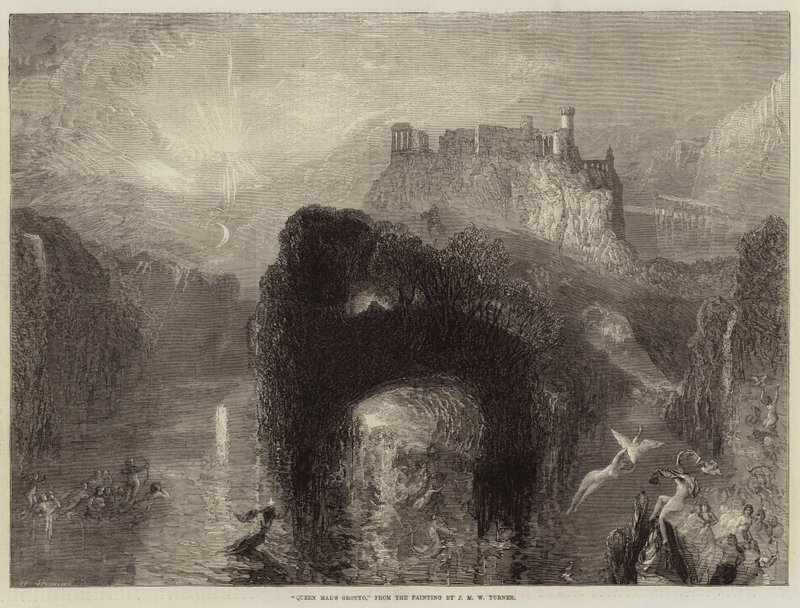 La gruta de la reina Mab de Joseph Mallord William Turner