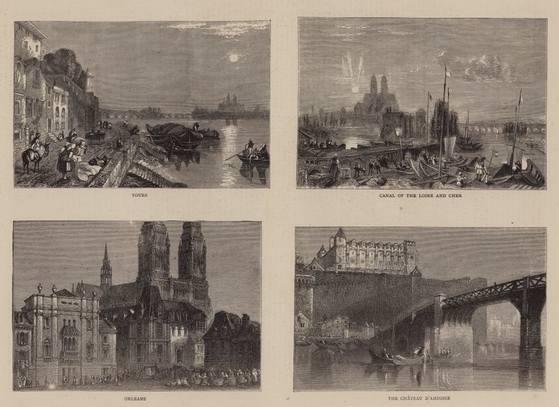 Bocetos en el Loira de Joseph Mallord William Turner