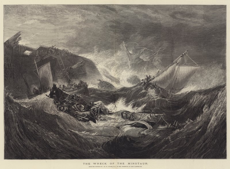 El Naufragio del Minotauro de Joseph Mallord William Turner