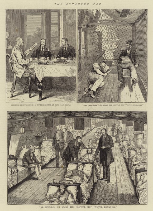 La guerra de Ashantee de Joseph Nash