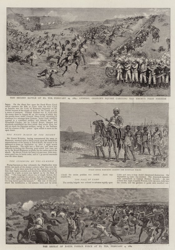 Los británicos en Egipto de Joseph Nash
