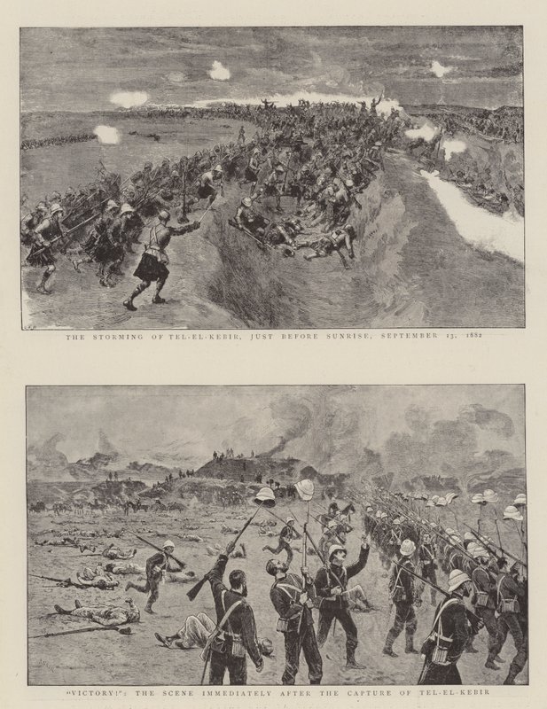 La Captura de Tel el Kebir de Joseph Nash