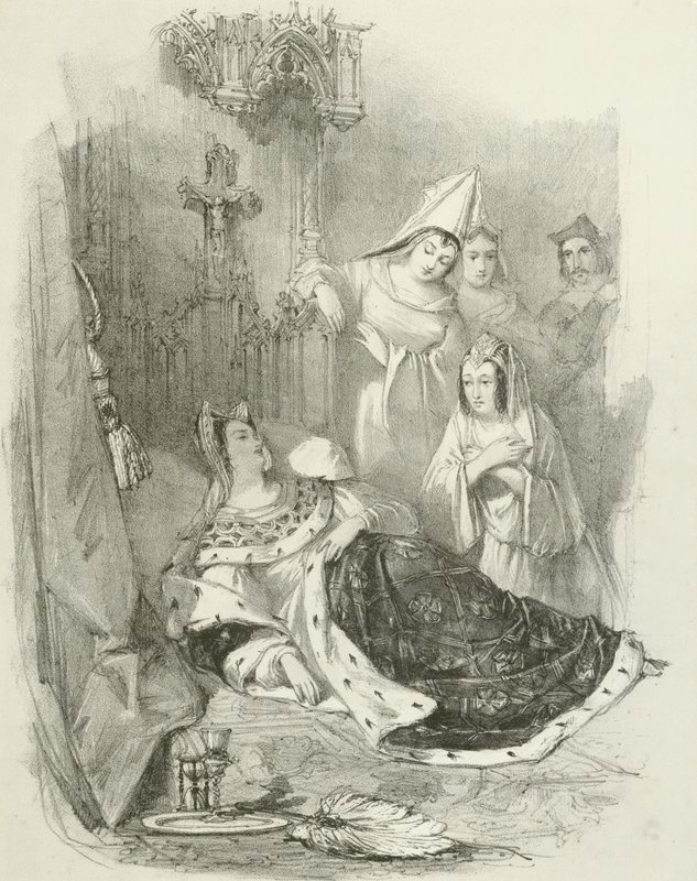 La muerte de Lady Anne de Joseph Nash