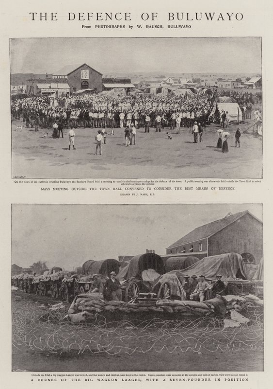 La defensa de Buluwayo de Joseph Nash