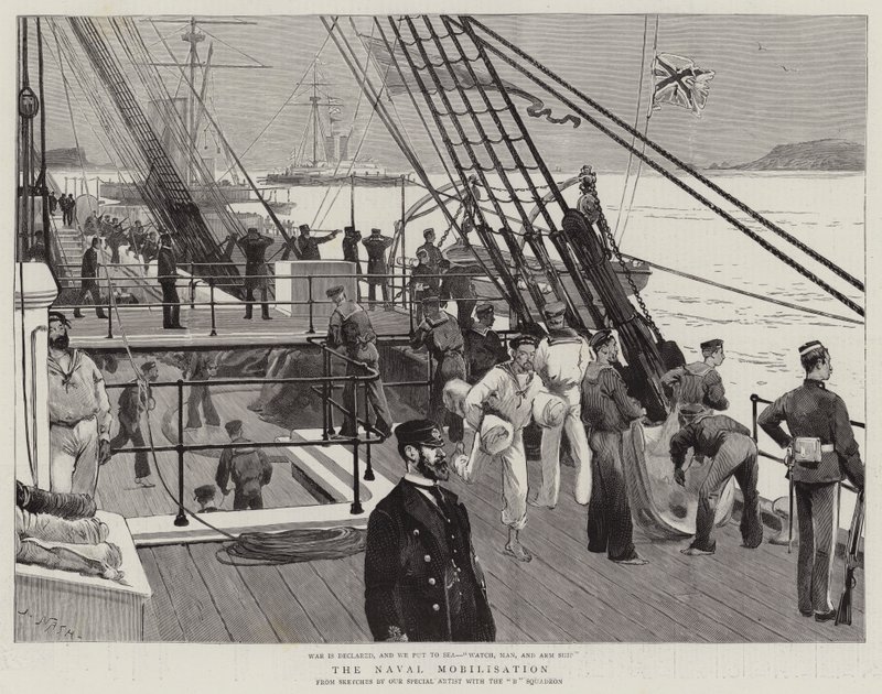 La movilización naval de Joseph Nash