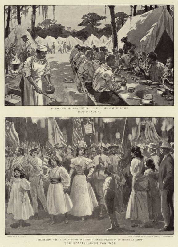 La Guerra Hispanoamericana de Joseph Nash