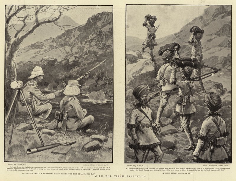 Con la expedición Tirah de Joseph Nash